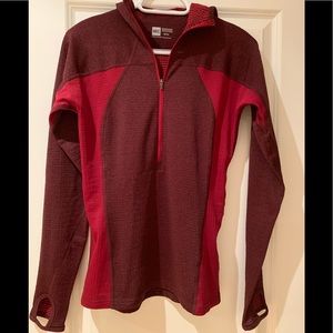 MEC light Polartec hoodie